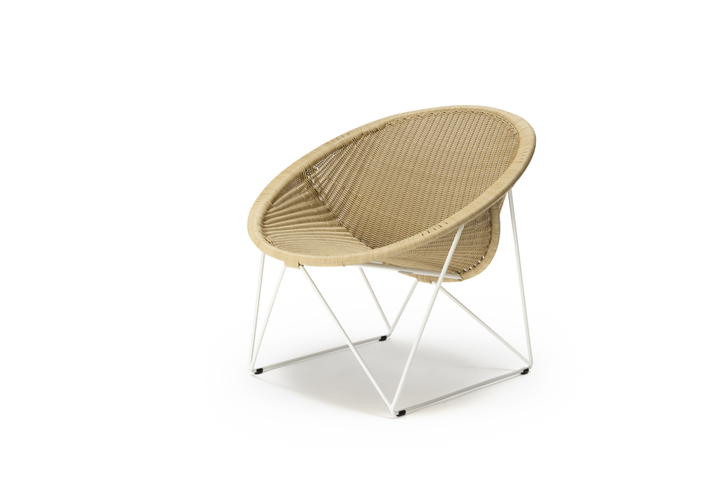 c317-outdoor-11 C317 lounge chair white/pe wheat | outdoor