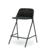 Kakī stool with backrest indoor