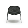 Edwin lounge chair black indoor • outlet