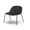 Edwin lounge chair black indoor • outlet